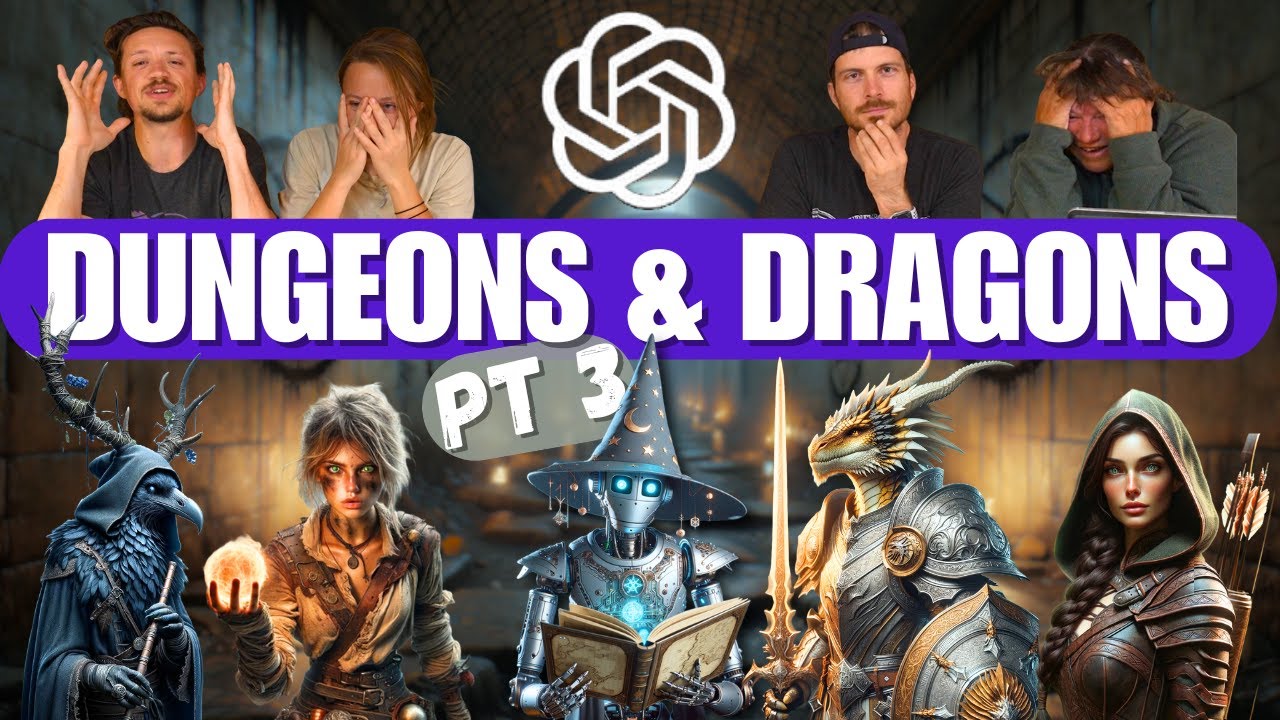 AI Dungeon Master Battle - D&D Family Adventure Pt. 3 - YouTube