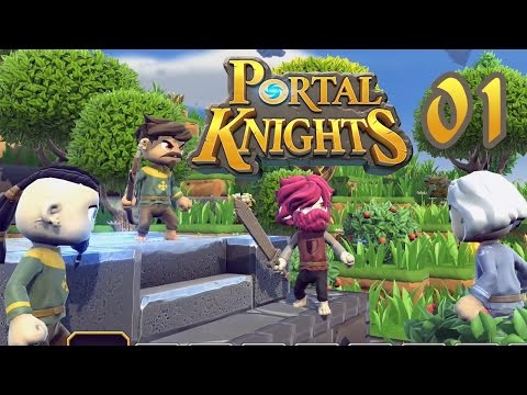 Portal Knights #01 • Abenteuer der Klötzchenritter • Portal Knights German - Deutsch