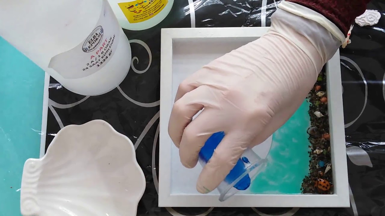 Epoksi deniz dalgası pano nasıl yapılır? #epoksi #epoksidenizdalgası #epoxy #epoksisanatı #resinart