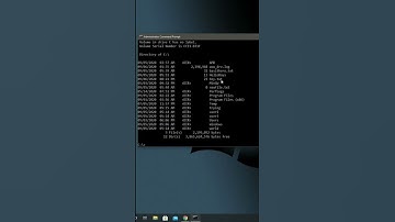 Basic CMD Command Del Delete File in CMD #del