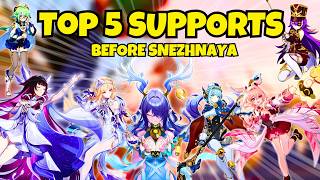 Genshin's Top 5 Supports before Snezhnaya - F2P Ranking