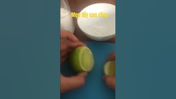 Mẹo lấy cao răng tại nhà #meovat #meohay #meovatcuocsong