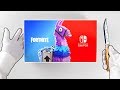 Nintendo Switch "FORTNITE" Console Unboxing! (Double Helix Skin Bundle) Fortnite Battle 