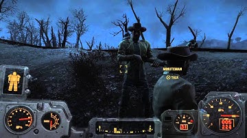 Fallout 4 Alien Spacecraft Random Encounter - Alien Blaster