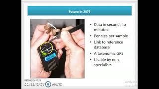Video lecture on Applications of DNA barcoding part 2