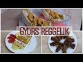 3 Gyors és Finom Reggeli 10 perc alatt | Viszkok Fruzsi