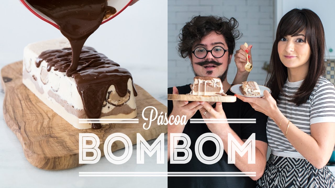TORTA GELADA DE BOMBOM COM CALDA DE CHOCOLATE | BIGODE NA COZINHA | DANI NOCE