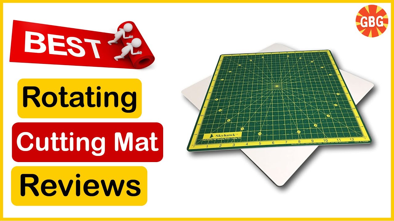 CraftsCapitol™ Premium 360 Self-Healing Rotating Cutting Mat