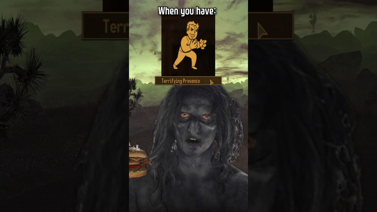 When you have Terrifying Presence in New Vegas