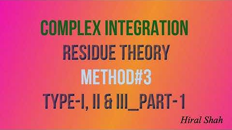 Residue Theory | Simple Pole | The Pole of Order m | Part-1 | Complex Variable | Engineering Maths