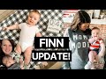 BABY BOY UPDATE! || Months 3 &amp; 4 with Finn || Giggling, Rolling Over &amp; Mom&#39;s Return to Work