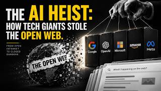 The AI Heist. || How Tech Giants Stole the Open Web.||