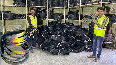 Incredible Machine V Belt Manufacturing | V Belt Making Process | @Mr.Skill75