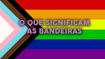 O que representa as cores da bandeira LGBT?