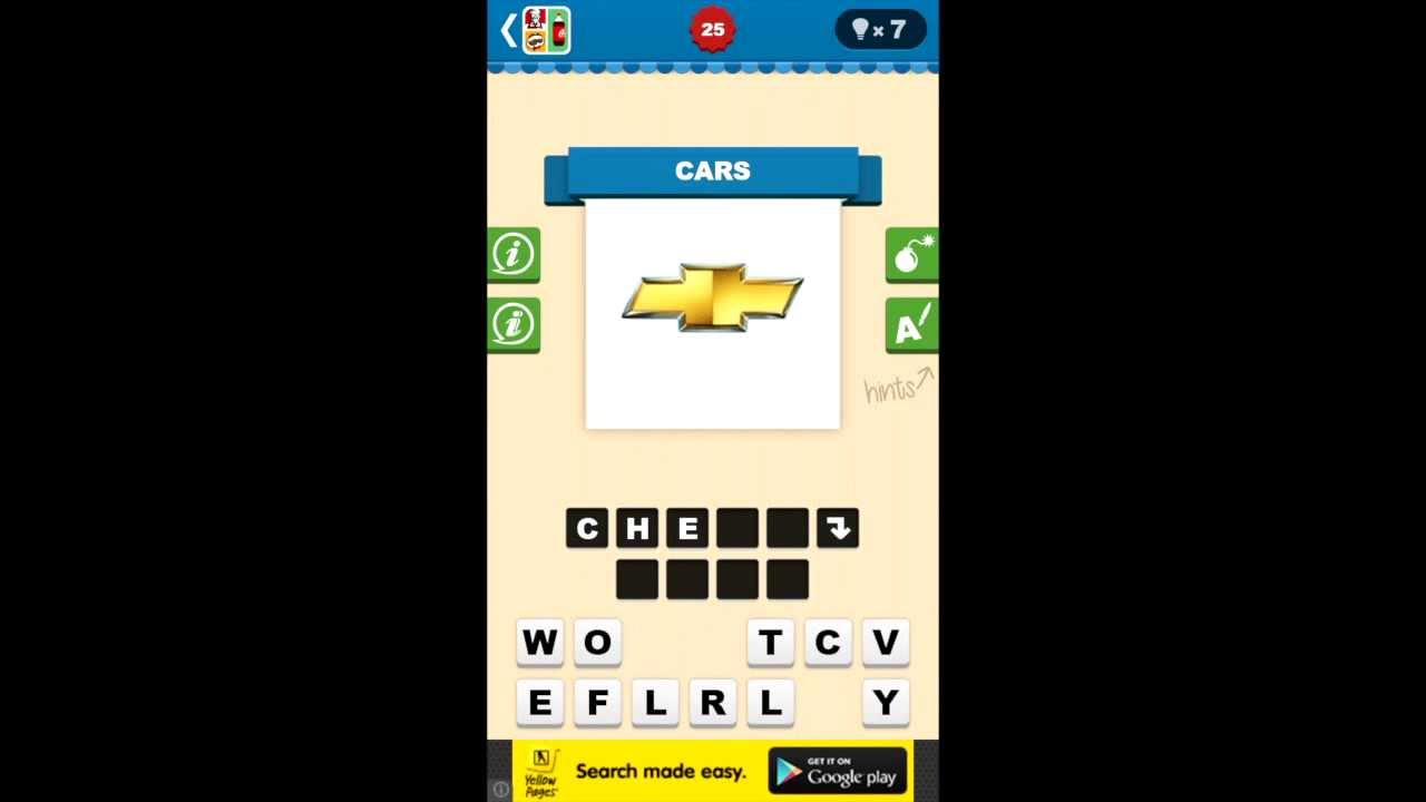 Guess The Brand Level 25 Answer Walkthrough Android YouTube