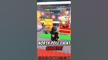 UNLOCKING NORTH POLE EVENT SECRET BRAINROTS! #roblox #shorts #stealabrainrot