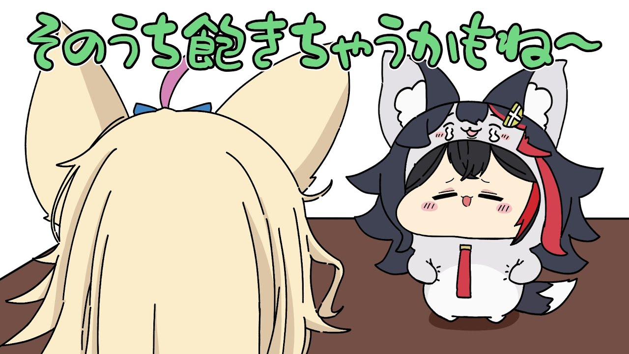 【手描き】ポルカの相談に対して辛辣すぎる回答をするちいちく【さくらみこ/尾丸ポルカ/大空スバル/大神ミオ/ホロライブ切り抜き】