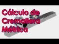 Cálculo de una Cremallera Métrica