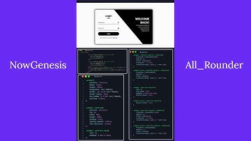 Animated Login Page With Source Code@VednaToVision