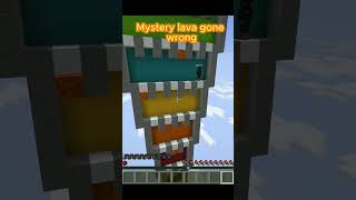Minecraft Mystery lava gone wrong! ( Ft. Wsintyc ) #minecraft #gaming@WSINTYC
