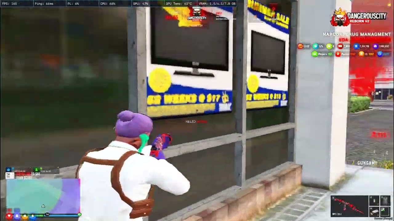 Malty 2BZ - Enfant de Malheur| PvP Highlights Dangerous City RebornV2 #7