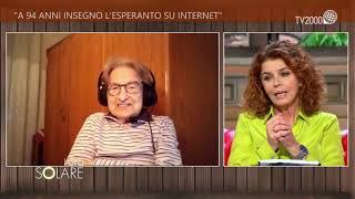 “A 94 anni insegno l’esperanto su internet”, intervista a Norma Cescotti