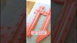 How I Made My Peppermint Sword | Cosplay Holiday DIY #shorts