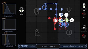SpaceChem - No Stomach For Lunch (132/1/30)