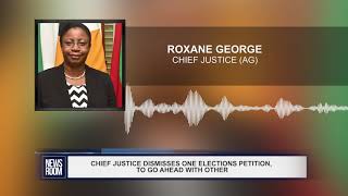 CHIEF JUSTICE DISMISSES ONE ELECTIONS PETITION, TO GO AHEAD WITH OTHER