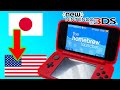 How to homebrew your new 3ds2ds japan to us region  2023 mod guide for 1117 firmware update