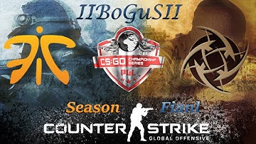 Fnatic vs NiP [Mirage] - Map 1 - PGL CCS Kick-off Season Final - CSGO