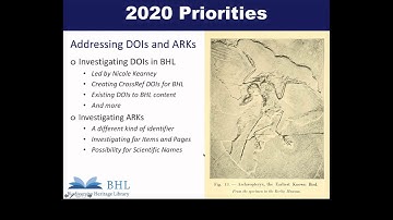 2020 Technical Priorities