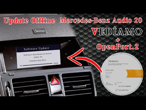 Mercedes Comand W212 NTG4.0-4.5.Audi20 обновление Offline софта с помощью Vediamo 4.2! Open Port 2!