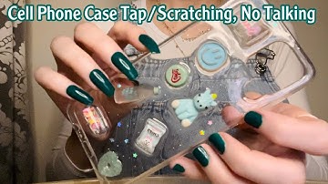 ASMR * Your Fav Cell Phone Case 😉* Fast Tapping & Scratching * No Talking * ASMRVilla