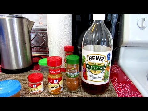 home-remedy-😷🤒-cough-suppressant-ginger-turmeric-cayenne-pepper-&-apple-cider-vinegar-cinnamon