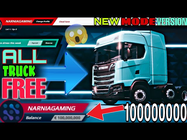 Truck Simulator Europe 2 v0.55 Apk Mod [Dinheiro Infinito] » Top