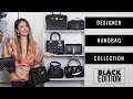 ENTIRE BLACK DESIGNER BAG COLLECTION + MOD SHOTS | Chanel, LV, Hermes, Dior, YSL | Mel in Melbourne