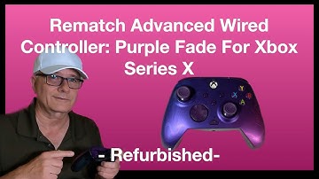 Xbox Controller - Rematch Advanced Wired Controller: Purple Fade For Xbox Series X, eBay Refurbished