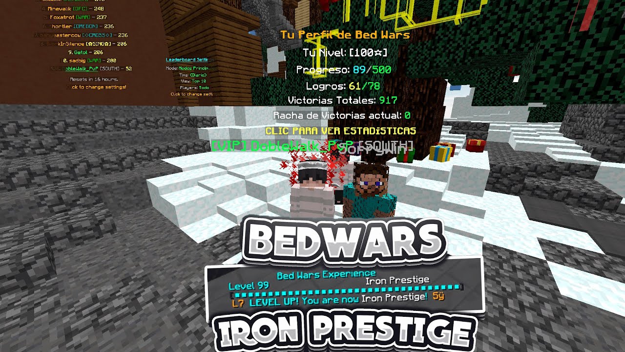 100 STAR ⭐ BEDWARS Montage - Clutches & Combos