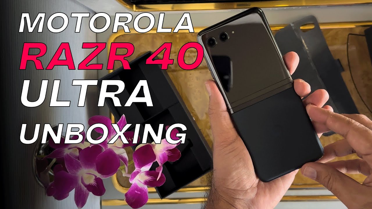 Motorola Razr 40 Ultra in Emirates First Class Sky High Unboxing YouTube