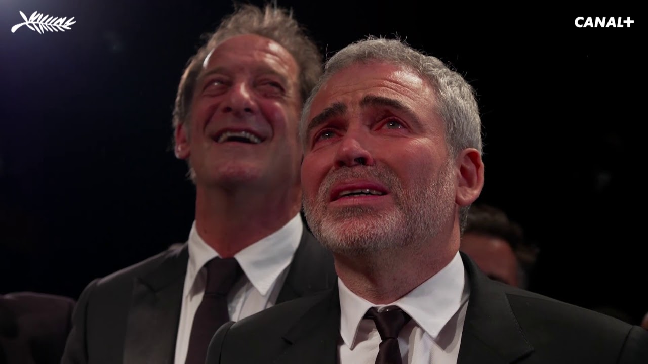 Grande émotion après le film En Guerre de Stéphane Brizé avec Vincent Lindon - Cannes 2018