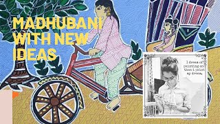 Collaborate Madhubani Art With New Ideas; Memories | Aadhya Singh screenshot 5