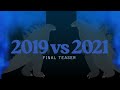 Godzilla 2019 vs godzilla 2021 (FINAL TEASER) #monsterverse#legendary#godzilla#2019#2021