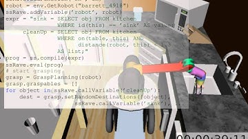 SelectScript for OpenRAVE - demo1.py