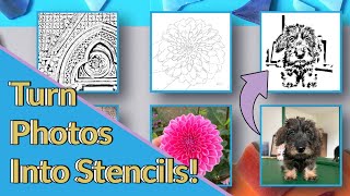 Transform Photos Into Stencils With Our New Picture Stencil Maker