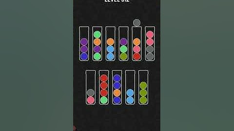 Ball sort puzzle level 312