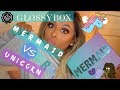 GlossyBox UNBOXING!! | Unicorn VS Mermaid |