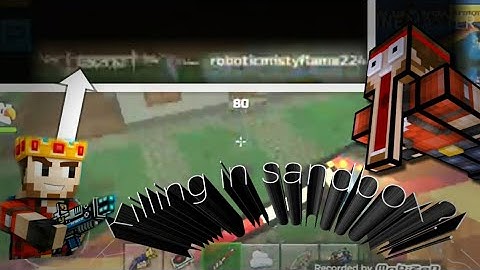 (15.0.2) Pixel Gun 3D how to battle people in sandbox!!