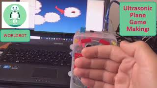 WorldBot Arduino  Ultrasonic Plane Game Making Artificial Intelligence Based Talking Robot screenshot 4