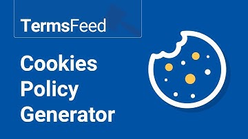 Cookies Policy Generator
